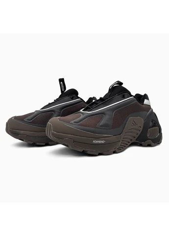 Черные летние кроссовки adidas edge runner black/brown адидас едж раннер No Brand