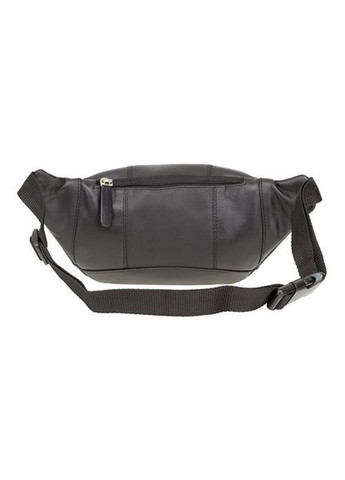 Сумка мужская поясная кожаная бананка черная (Д/Ш/В) 30/13/9 (см) Visconti (336377552)