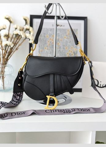 Сумочка Діор сідло чорна No Brand (322440774)