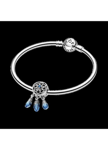 Серебряный шарм "Голубой ловец снов" 799341C01 Kabluchka (355344643)