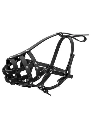 Намордник для собак твердый (доберман большой, овчарка, сеттер) (06091) Collar твердий (доберман великий, вівчарка, сетер) чорний (366700868)