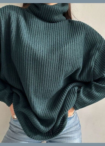Зеленый демисезонный свитера ISSA PLUS 13763