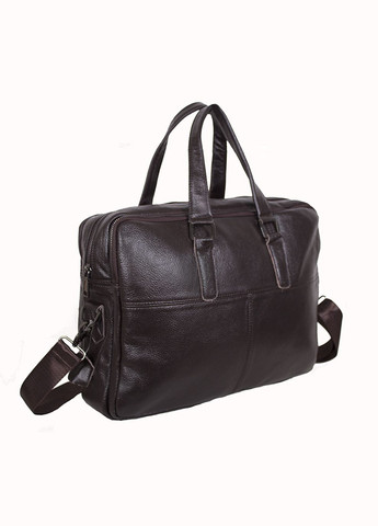 Мужская кожаная сумка R1902BROWN-111 коричневая No Brand (370848433)