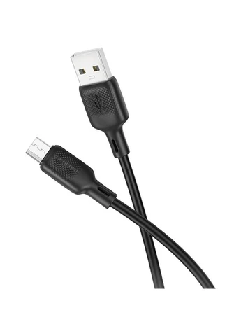 Кабель BX113 USB Type A - micro-USB 3 м Black (6941991115547) Borofone (377475806)