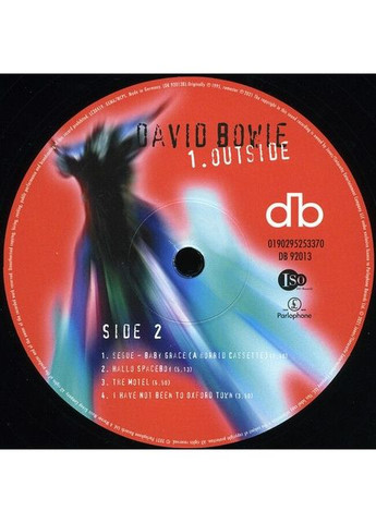 Виниловая Пластинка David Bowie – 1. Внешний (The Nathan Adler Diaries: A Hyper Cycle) (2LP, 180g) (Vinyl) (190295253370) No Brand (369735703)