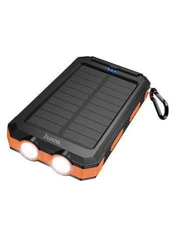 Внешний аккумулятор J164 Platinum solar dual lighting power bank(8000mAh) Black Hoco (401873417)
