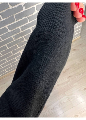 Чорна сукня жіноча a-n 9153 вільний крій пряма оверсайз довга чорна No Brand