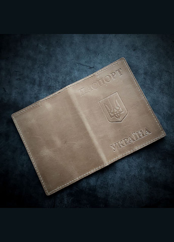 Обложка на паспорт с гербом| светло-коричневая No Brand (339621587)