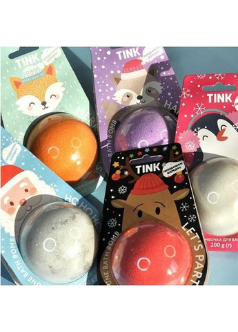 Бомбочка для ванны Ho Ho Holiday Fortune Bath Bomb, 200 г Tink (372446159)