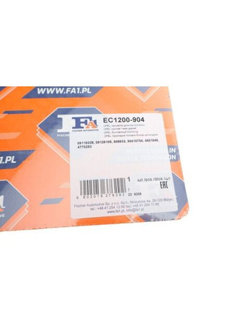 Прокладка головки циліндрів OPEL (вир-во Fischer) EC1200-904 FA1 (366208869)