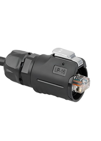 Герметичный штекер RJ-45, LP-16-C/RJ45/015/PE-42-001, IP67, 8 pin. Cnlinko (317253234)