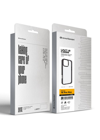 Чехол UNIT2 для Apple iPhone 16 Pro Max Black (ARM78762) ArmorStandart (343049732)