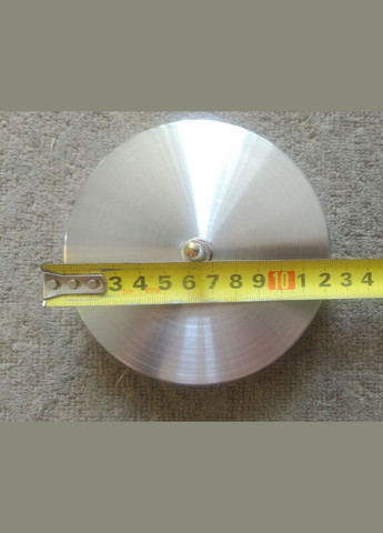 3D годинник настінний срібний Арабські цифри великі маленькі Б230-47' No Brand (302242147)