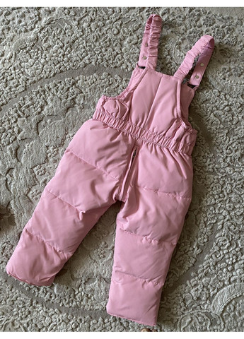 Дитячий зимовий роздільний комбінезон для дівчинки 110-120 пух No Brand (369735449)