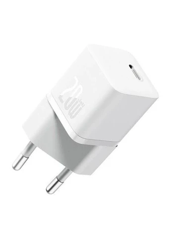 Зарядний пристрій GaN5 FC mini 1C 20 W (CCGN050102) білий Baseus (279554073)