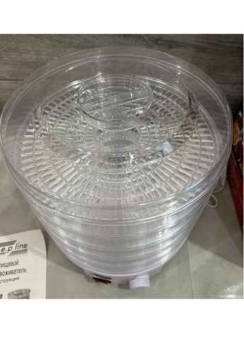 Электрическая сушилка для овощей фруктов мяса 800W овощесушилка дегидратор сушильный аппарат 5 ярусов Белая Zepline ZP-029 (305575293)