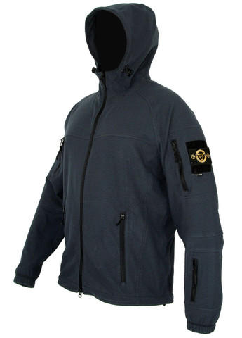 Кофта тактическая РУХ Polartec Power Grid серая M-GEAR (341084667)