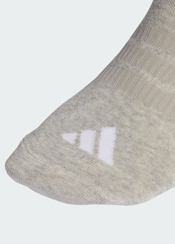 Серые три пары носков thin&light essentials low cut adidas логотипы (372795315)