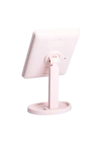 Зеркало косметическое 21х16 см 16 LED Черное HP-10-3AP Yiwu (371481143)