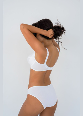 Белый бра для беременных и кормящих мам simple&basic Мамин Дім хлопок