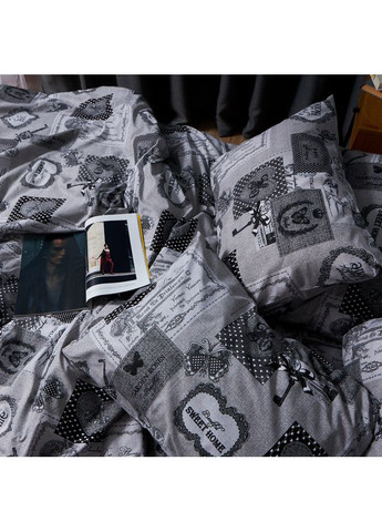 Комплект постельного белья Бязь Gold Люкс «» Евро 200х220 наволочки 2х40х60 (MS-820007290) Moon&Star Vintage Keys (356114706)