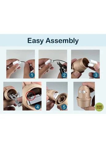 🥔😂 Рухома Іграшка «Витрішкувата Картоплинка (Pop-Eyed Potato)» 7 см 3D-друк No Brand (401020141)