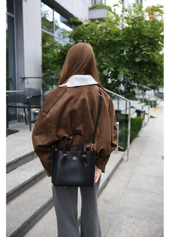 Сумка жіноча Mollie Tote Bag 25 Black/Gold No Brand (363975748)