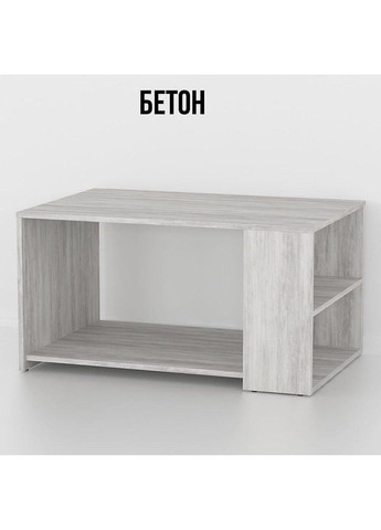 Столик журнальный, столик кофейный, стол журнальный c полками I-048 No Brand (370145365)