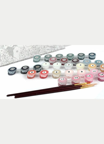 Картина за номерами Чорне і золоте із золотою фарбою 40х50см JX1127 Картини за номерами золото Rainbow Art (308988496)