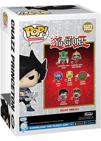 Фігурка Фанко Поп! Аніме Чазз Принстон POP Yu-Gi-Oh! - Chazz Princeton 56020 Funko (372012157)