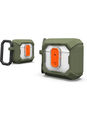 Чехол для AirPods (Gen 4, 2024), Plasma, Olive Drab (104129117272) UAG (360410645)