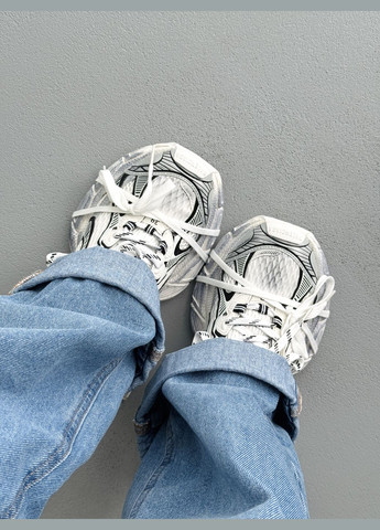 Кросівки жіночі Balenciaga 3XL White Black | Баленсіага 3ХЛ білі No Brand білі демісезони (341264133)