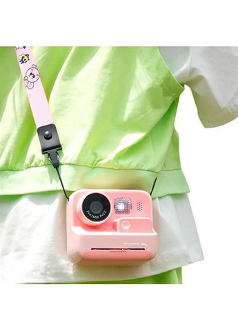 Детская фотокамера c мгновенной печатью цифровая камера с видео детский фотоаппарат c моментальной печатью (D02001) Pink Hoco (360867062)