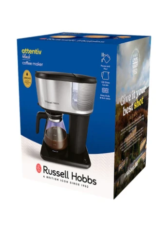 Кавоварка 26840-56 Attentiv Black Coffee Maker (25182016001) Russell Hobbs (324690733)