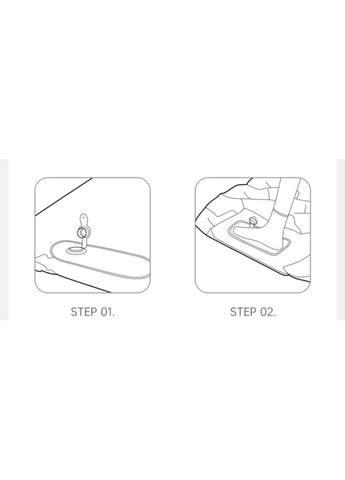 Матрац туристичний надувний двомісний CNK2550WS019, 200х125х6.5 см, зелений із вбудованою помпою для надування Naturehike (353505708)