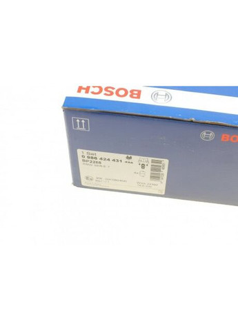 Колодки тормозные (передние) BMW 3 (G20, G21) / 5 (G30, G31) / 7 (G11, 12) / X5 (G05) / X6 ( 0 986 424 431 UA63 Bosch (332797979)