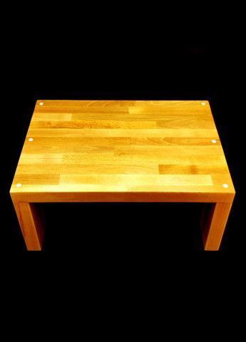 Настольная полка для принтера из дерева Юнго карри (ТДП-001503) No Brand (328414694)