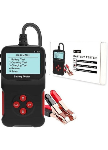 Тестер акумуляторних батарей BT201 3-200 А/рік (RD050709) Icar (349844492)