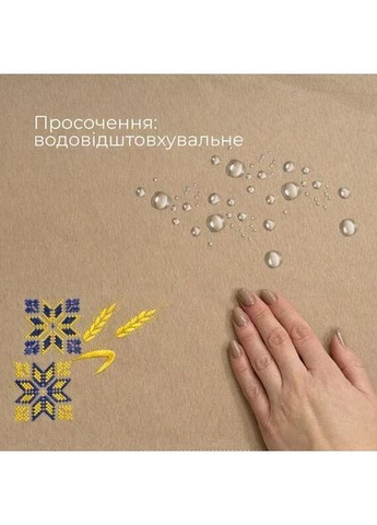 Набор подарочный премиальный скатерть 150х220 см + 6 шт салфеток 40х40 см с вышивкой в подарочной упаковке IDEIA (386252775)