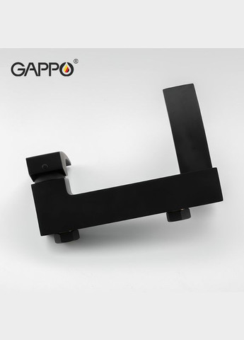 Смеситель для ванны G32076, черный GAPPO (275335415)