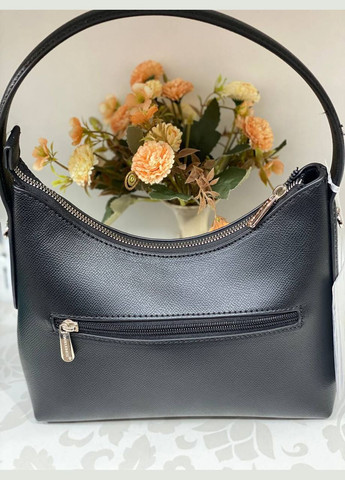 Женская сумка на плече из эко-кожи черного цвета 32169 Fashion (338187860)