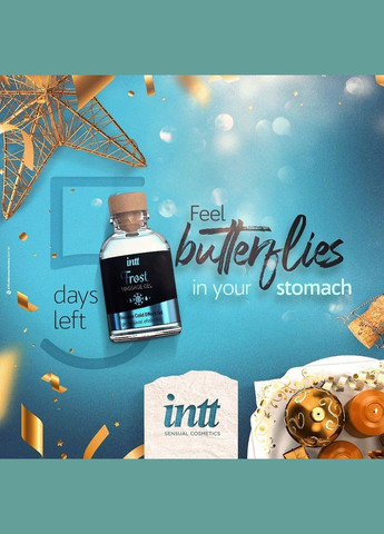 Їстівний масажний гель для інтимних зон Cold Effect Frost (30 мл) Intt (297397484)