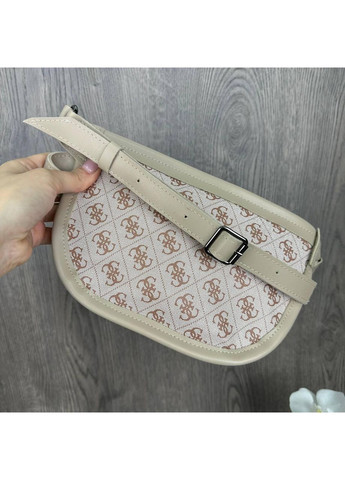 Жіночий клатч з бантиком персиковий зі штучної шкіри ProDobro 1 (363136346)