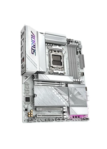 Материнская плата X870E A ELITE WF7 ICE sAM5 X870 4xDDR5 M.2 HDMI DP Wi-Fi ATX белый Gigabyte (387365049)