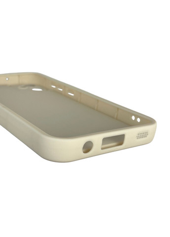 Чохол силіконовий Soft Touch з 3D принтом Майнкрафт для Galaxy A05 (SM-A055) молочний (Повний захист камери) Samsung (373424622)