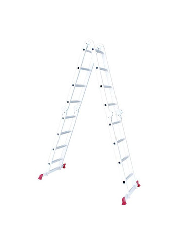 Драбина-трансформер 4750 мм х 4x4 щаблі (LT-0029) алюмінієва Intertool (335049572)