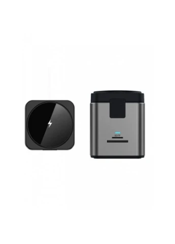 Многофункциональная док-станция с беспроводной зарядкой Wi-W025, Зарядная станция 9 в 1 WIWU (301214126)