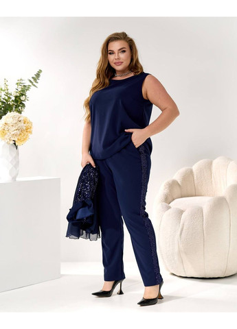 Женский костюм тройка с блеском Style Point (371410789)