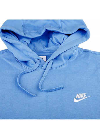 Чоловіче Худі CLUB HOODIE PO BB Блакитний Nike (302224192)