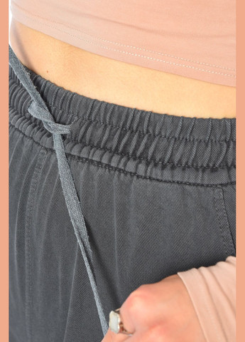 Джинси жіночі напівбатальні утеплені сірого кольору Let's Shop - (305196827)